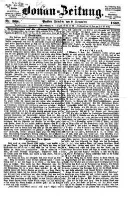 Donau-Zeitung Samstag 9. November 1867