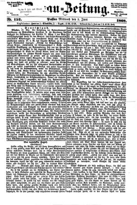 Donau-Zeitung Mittwoch 3. Juni 1868