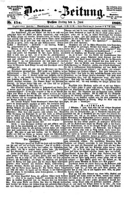 Donau-Zeitung Freitag 5. Juni 1868