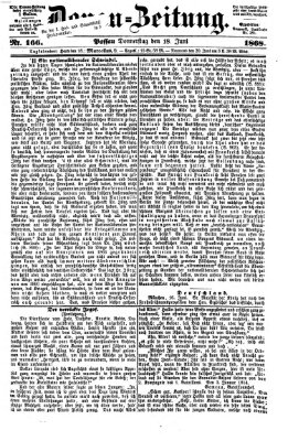 Donau-Zeitung Donnerstag 18. Juni 1868