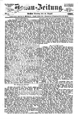 Donau-Zeitung Dienstag 18. August 1868