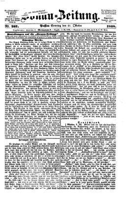 Donau-Zeitung Sonntag 11. Oktober 1868