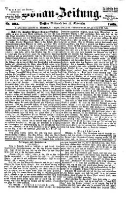 Donau-Zeitung Mittwoch 11. November 1868