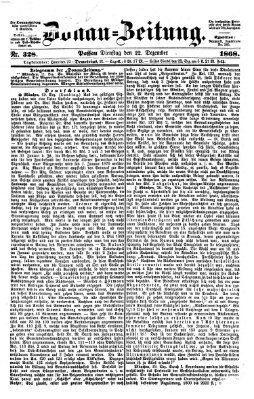 Donau-Zeitung Dienstag 22. Dezember 1868