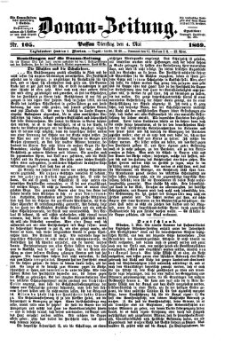 Donau-Zeitung Dienstag 4. Mai 1869