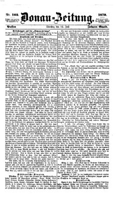 Donau-Zeitung Dienstag 12. Juli 1870