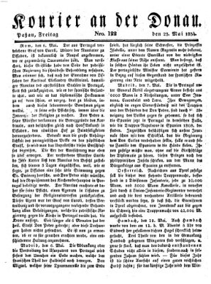 Kourier an der Donau (Donau-Zeitung) Freitag 23. Mai 1834