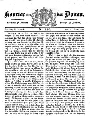 Kourier an der Donau (Donau-Zeitung) Mittwoch 17. Mai 1837