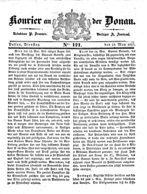 Kourier an der Donau (Donau-Zeitung) Dienstag 23. Mai 1837