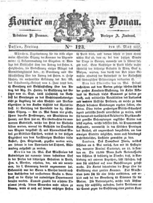 Kourier an der Donau (Donau-Zeitung) Freitag 26. Mai 1837