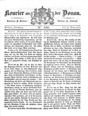 Kourier an der Donau (Donau-Zeitung) Dienstag 30. Mai 1837