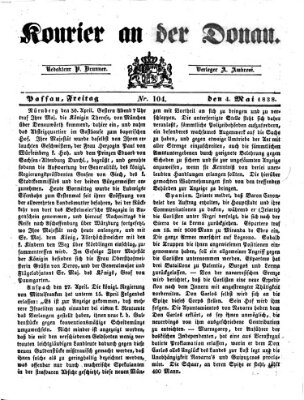 Kourier an der Donau (Donau-Zeitung) Freitag 4. Mai 1838