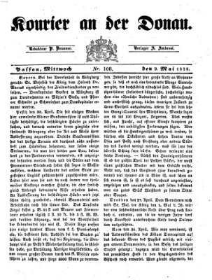 Kourier an der Donau (Donau-Zeitung) Mittwoch 9. Mai 1838