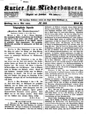 Kurier für Niederbayern Freitag 5. Mai 1854