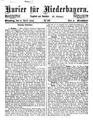 Kurier für Niederbayern Dienstag 8. April 1856