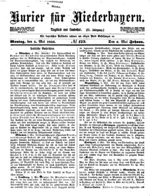 Kurier für Niederbayern Montag 5. Mai 1856