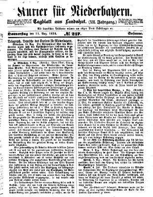 Kurier für Niederbayern Donnerstag 11. August 1859