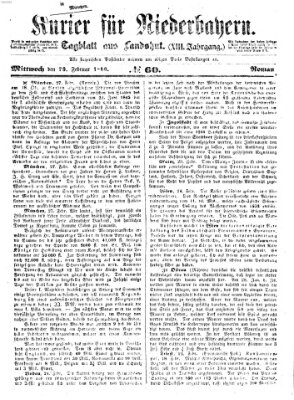 Kurier für Niederbayern Mittwoch 29. Februar 1860