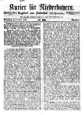 Kurier für Niederbayern Dienstag 10. April 1860