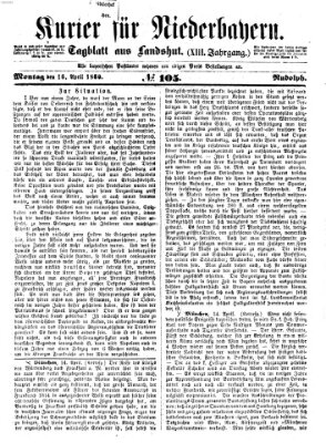 Kurier für Niederbayern Montag 16. April 1860