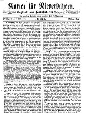 Kurier für Niederbayern Mittwoch 2. Mai 1860