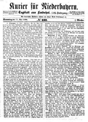 Kurier für Niederbayern Sonntag 13. Mai 1860