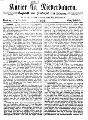 Kurier für Niederbayern Freitag 15. Juni 1860