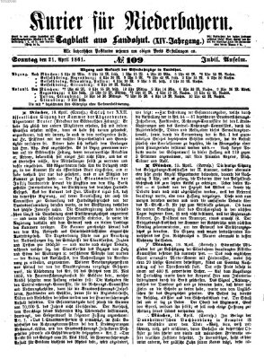 Kurier für Niederbayern Sonntag 21. April 1861