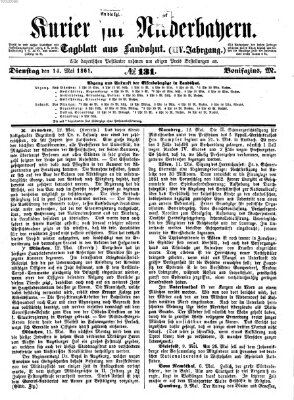 Kurier für Niederbayern Dienstag 14. Mai 1861