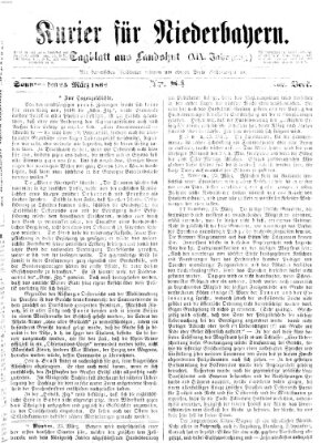 Kurier für Niederbayern Sonntag 25. März 1866