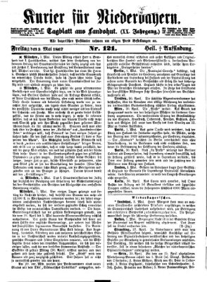 Kurier für Niederbayern Freitag 3. Mai 1867