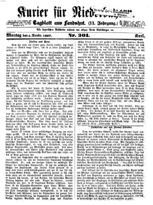 Kurier für Niederbayern Montag 4. November 1867