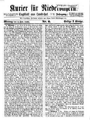 Kurier für Niederbayern Montag 6. Januar 1868