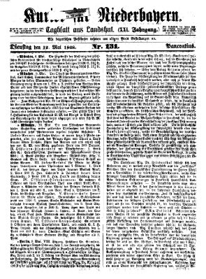 Kurier für Niederbayern Dienstag 12. Mai 1868