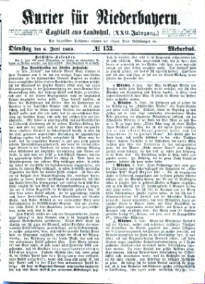 Kurier für Niederbayern Dienstag 8. Juni 1869