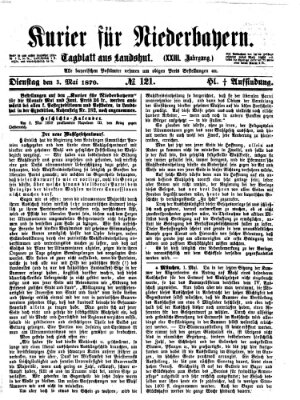 Kurier für Niederbayern Dienstag 3. Mai 1870