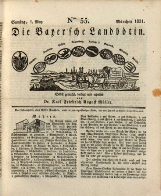 Bayerische Landbötin Samstag 7. Mai 1831