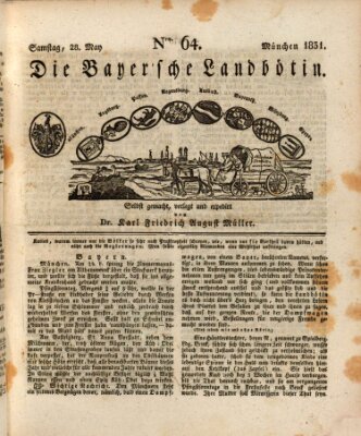 Bayerische Landbötin Samstag 28. Mai 1831