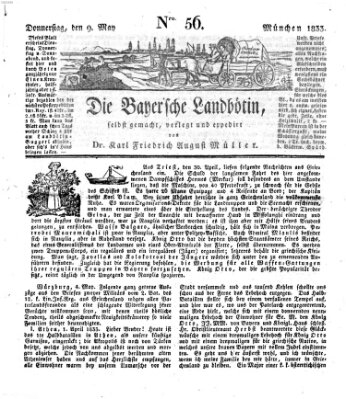 Bayerische Landbötin Donnerstag 9. Mai 1833