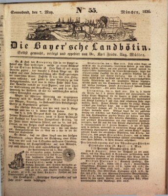 Bayerische Landbötin Samstag 7. Mai 1836