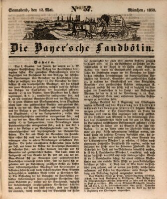 Bayerische Landbötin Samstag 12. Mai 1838