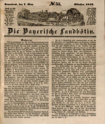 Bayerische Landbötin Samstag 7. Mai 1842