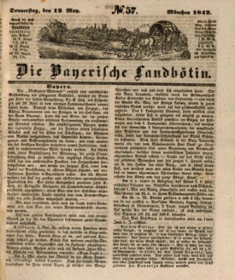 Bayerische Landbötin Donnerstag 12. Mai 1842