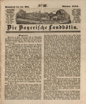 Bayerische Landbötin Samstag 11. Mai 1844