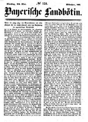 Bayerische Landbötin Dienstag 22. Mai 1855