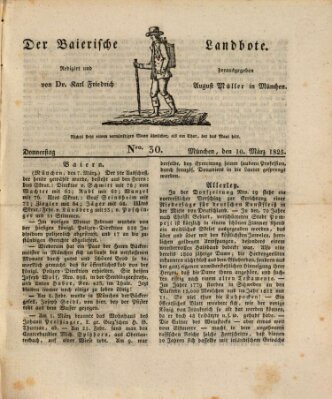 Der Bayerische Landbote Donnerstag 10. März 1825