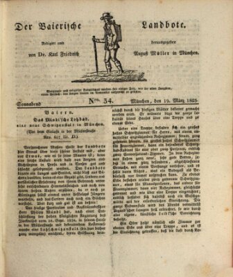 Der Bayerische Landbote Samstag 19. März 1825