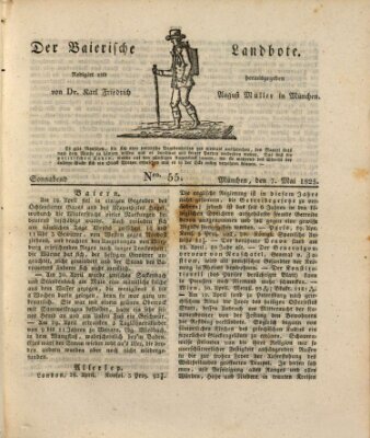 Der Bayerische Landbote Samstag 7. Mai 1825