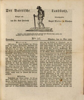 Der Bayerische Landbote Donnerstag 12. Mai 1825