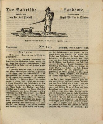 Der Bayerische Landbote Samstag 8. Oktober 1825